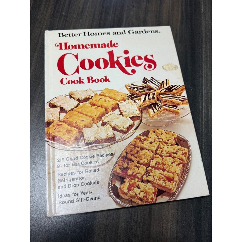 Better Homes and Gardens Homemade Cookies‎ Cook Book 1977 Edition